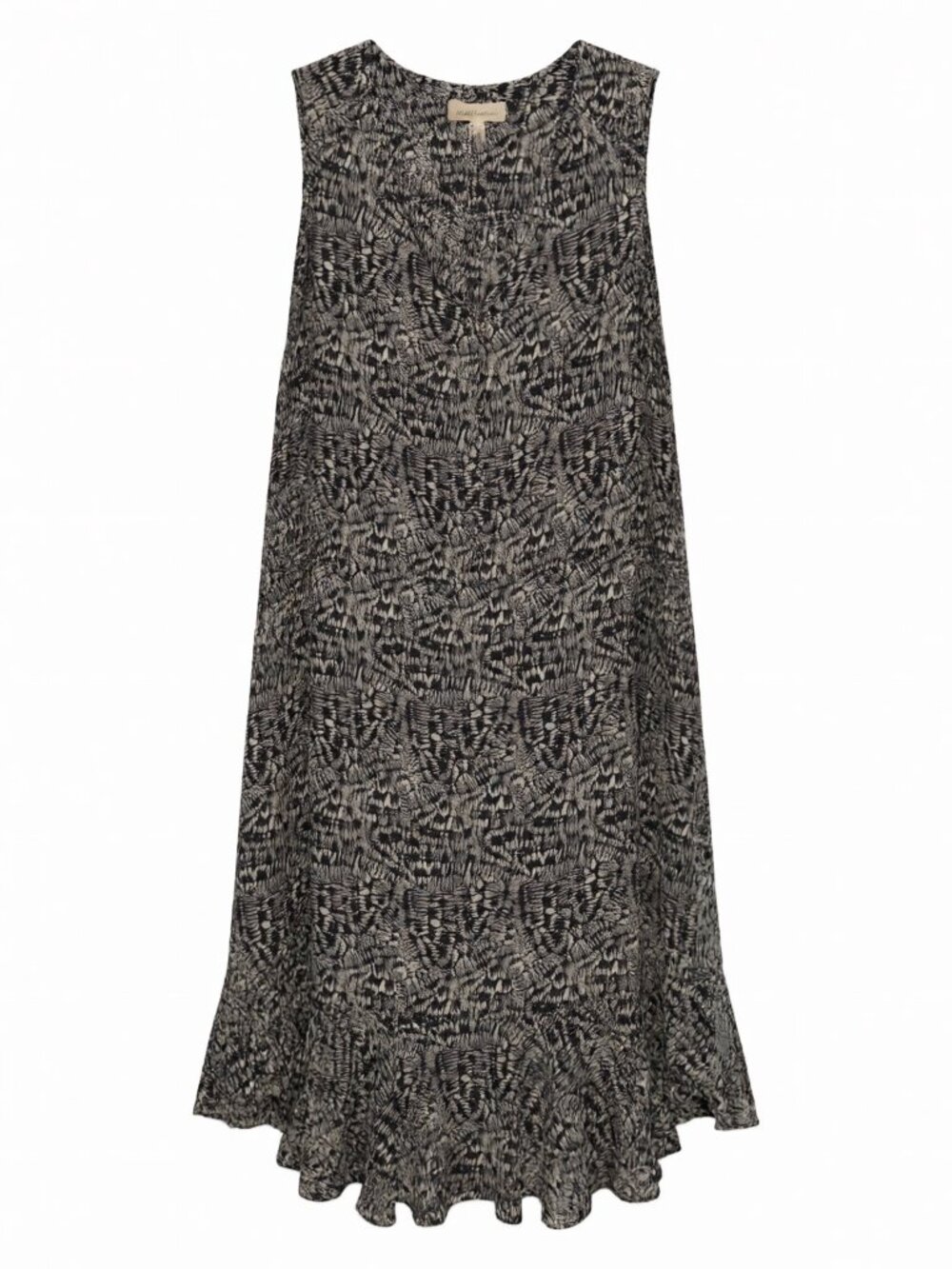 Rebecca Taylor Black White Women's Sleeveless Dress Size 6 Black/White